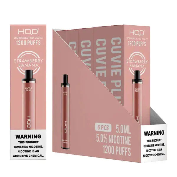 [HQD] Cuvie Plus (1200 Puffs) - BRICK - ThinkVapes