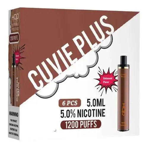 [HQD] Cuvie Plus (1200 Puffs) - BRICK - ThinkVapes