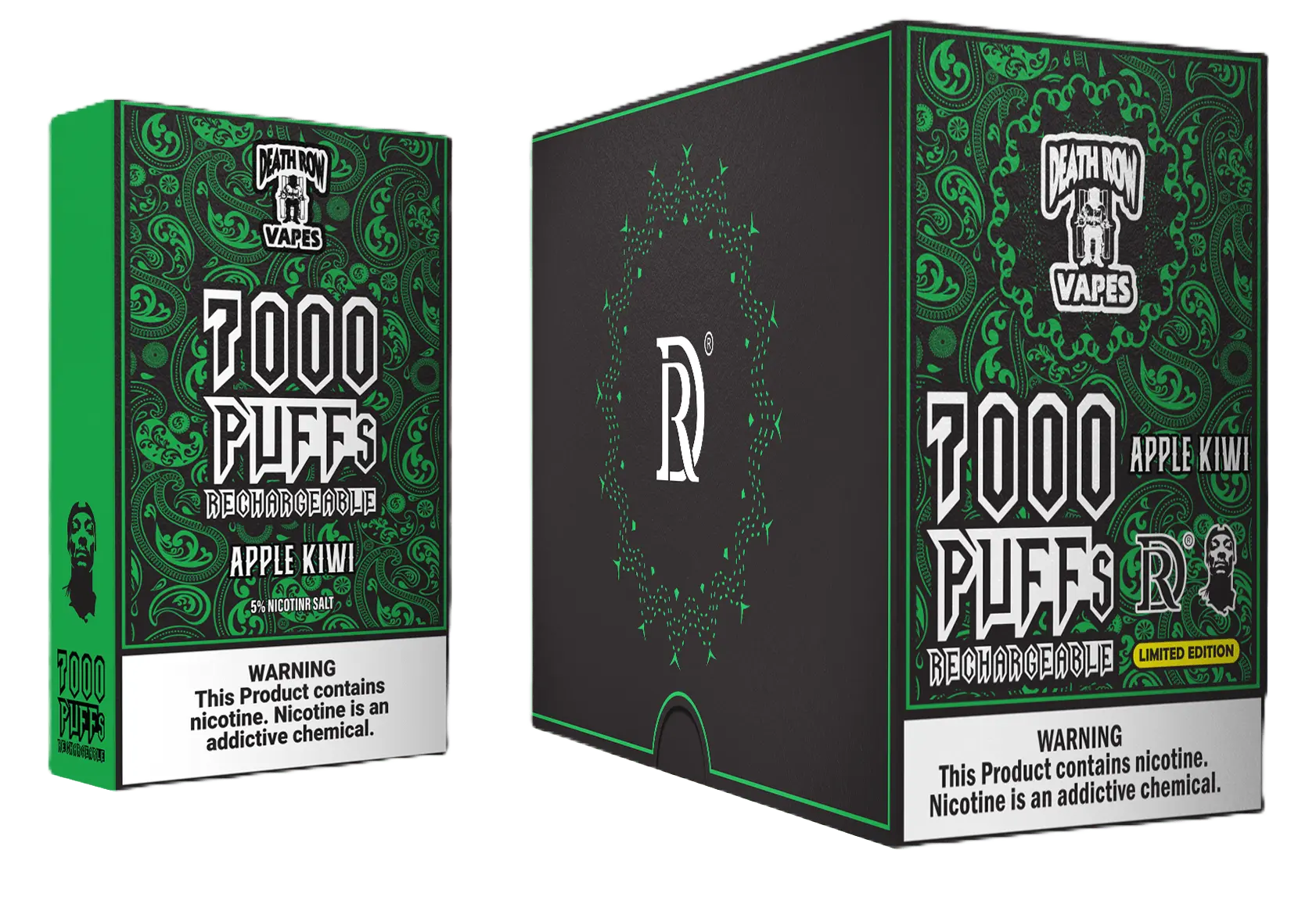 [Death Row] Coffin (7000 Puffs) - BRICK - ThinkVapes