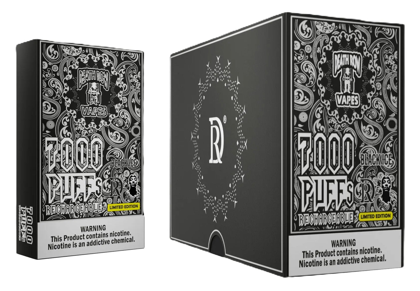 [Death Row] Coffin (7000 Puffs) - BRICK - ThinkVapes