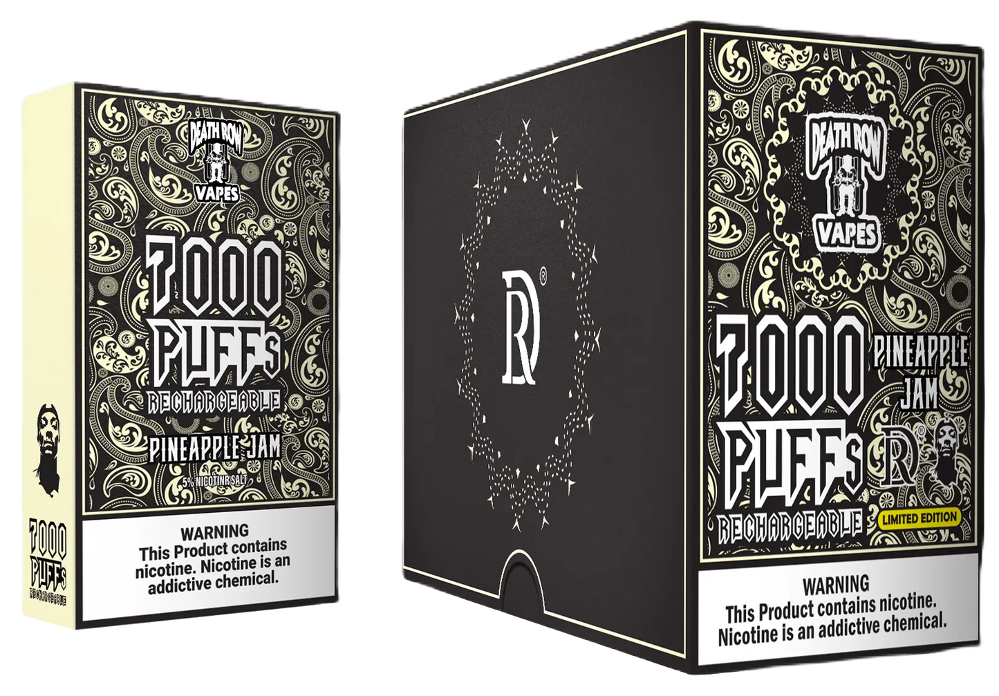 [Death Row] Coffin (7000 Puffs) - BRICK - ThinkVapes