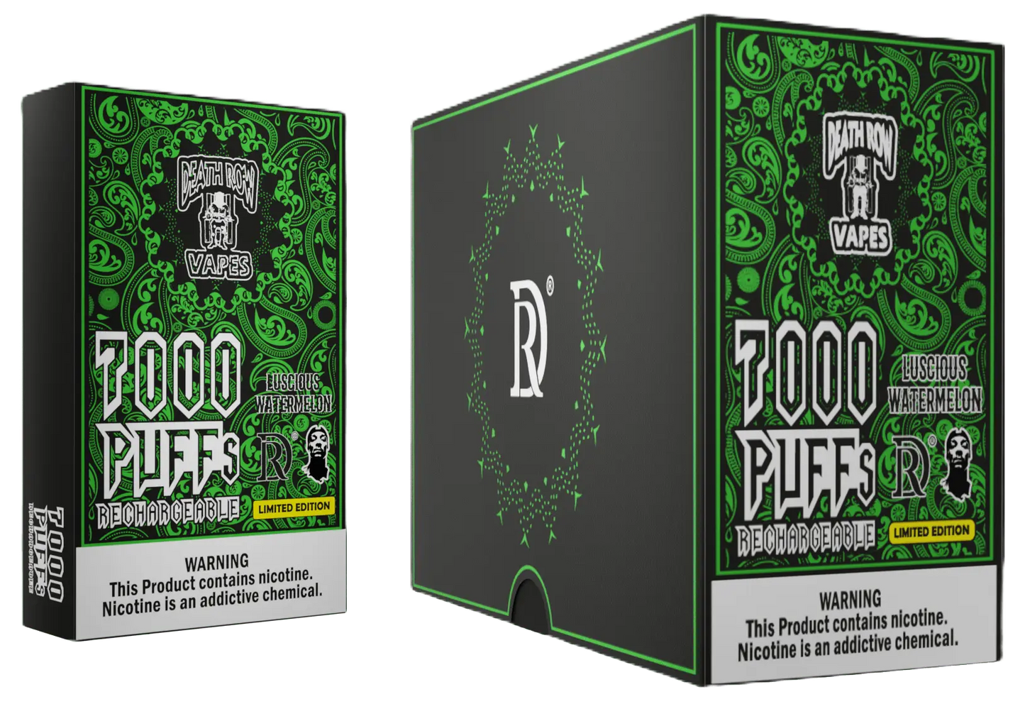 [Death Row] Coffin (7000 Puffs) - BRICK - ThinkVapes