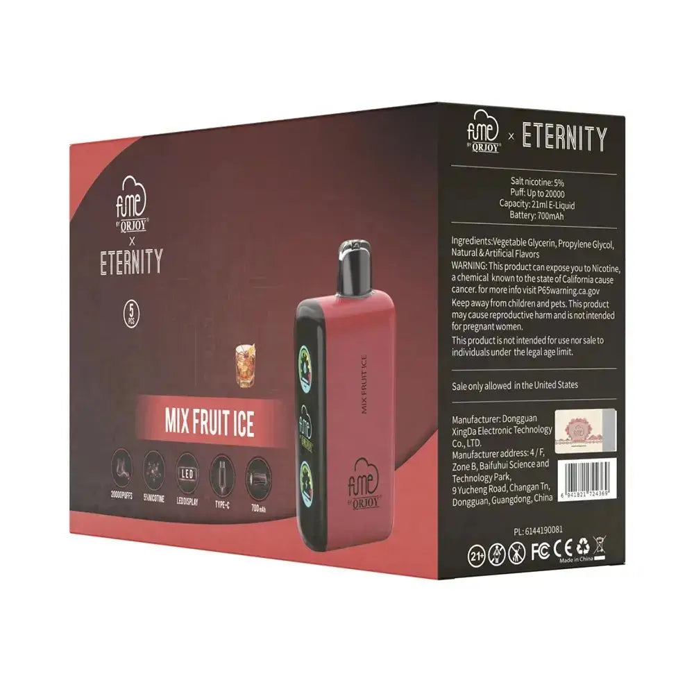 [Fume] Eternity (20k Puffs) - BRICK - ThinkVapes