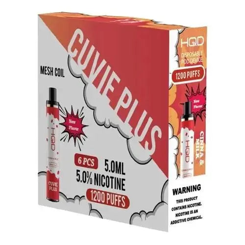 [HQD] Cuvie Plus (1200 Puffs) - BRICK - ThinkVapes