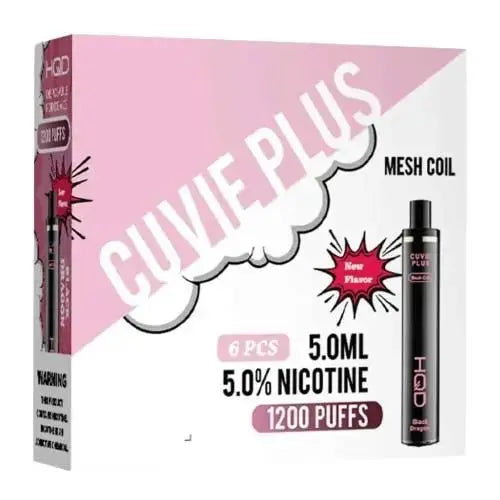 [HQD] Cuvie Plus (1200 Puffs) - BRICK - ThinkVapes