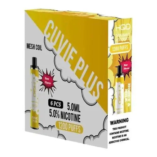 [HQD] Cuvie Plus (1200 Puffs) - BRICK - ThinkVapes